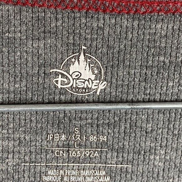 Disney Store Beauty Beast Silhouette Rose Beautiful Heart Mind Waffle Gray L - Picture 5 of 7